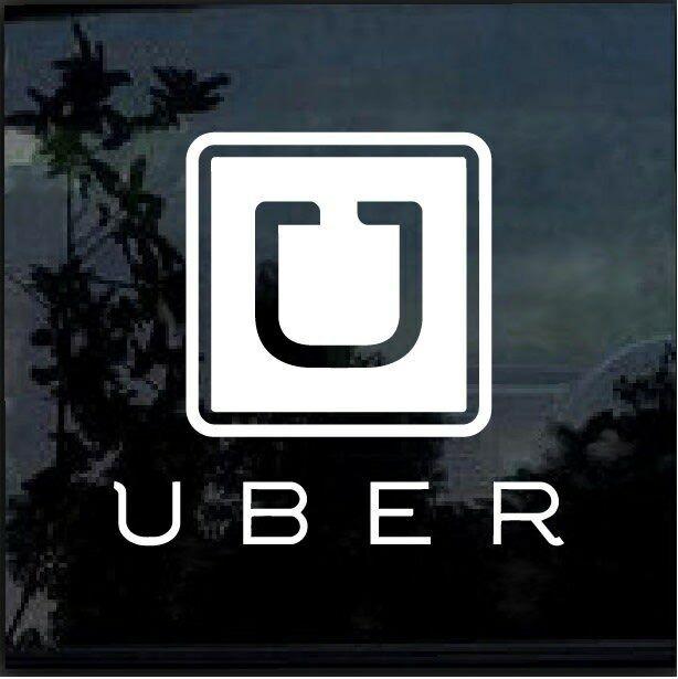 Uber Driver Windshield Logo - 2x Uber Driver Side Windshield Window Sticker Decal | eBay
