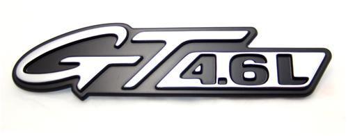 Mustang GT Logo - Mustang 4.6L Fender Emblem OEM (96 98) GT 6ZZ16228AA