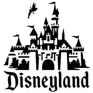 Disneyland Castle Logo - Disneyland Castle vinyl decal