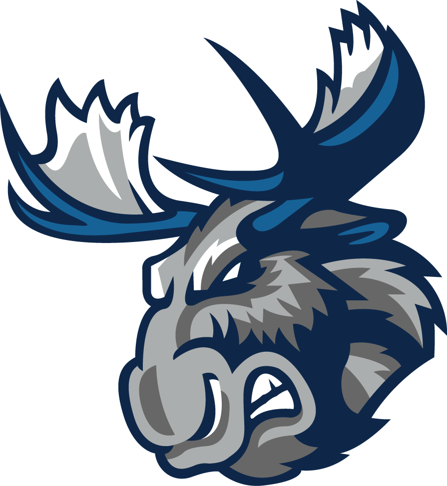 Moose Logo - Manitoba Moose Logo | Manitoba Moose Secondary Logo - American ...