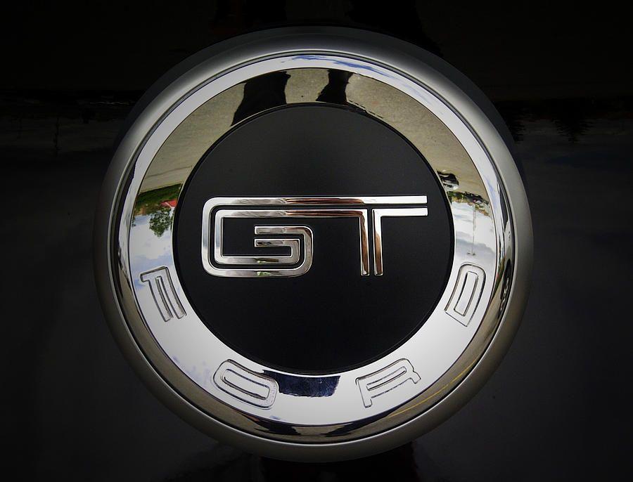 Mustang GT Logo - Mustang Gt Badge Photograph by John Stuart Webbstock
