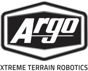 Black and White Robot Logo - ARGO XTR robotic mobility solutions