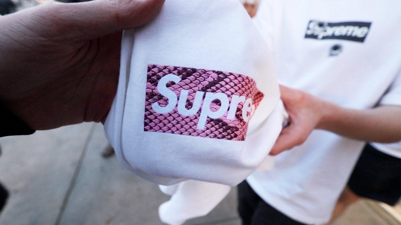 Rare Supreme Box Logo - He Just Bought a $1,200 Supreme BOX LOGO shirt! WTF - YouTube