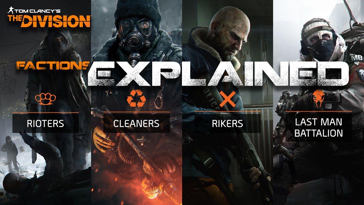 The Division Faction Logo - The Division : Factions Explained