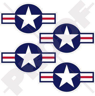 Navy Star Logo - UNITED STATES Armed Forces Aircraft Roundels USAF USMC