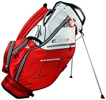 Mountain Red and White C Logo - Sun Mountain C 130 Stand Bag (Red/Black/White: Amazon.co.uk: Sports ...
