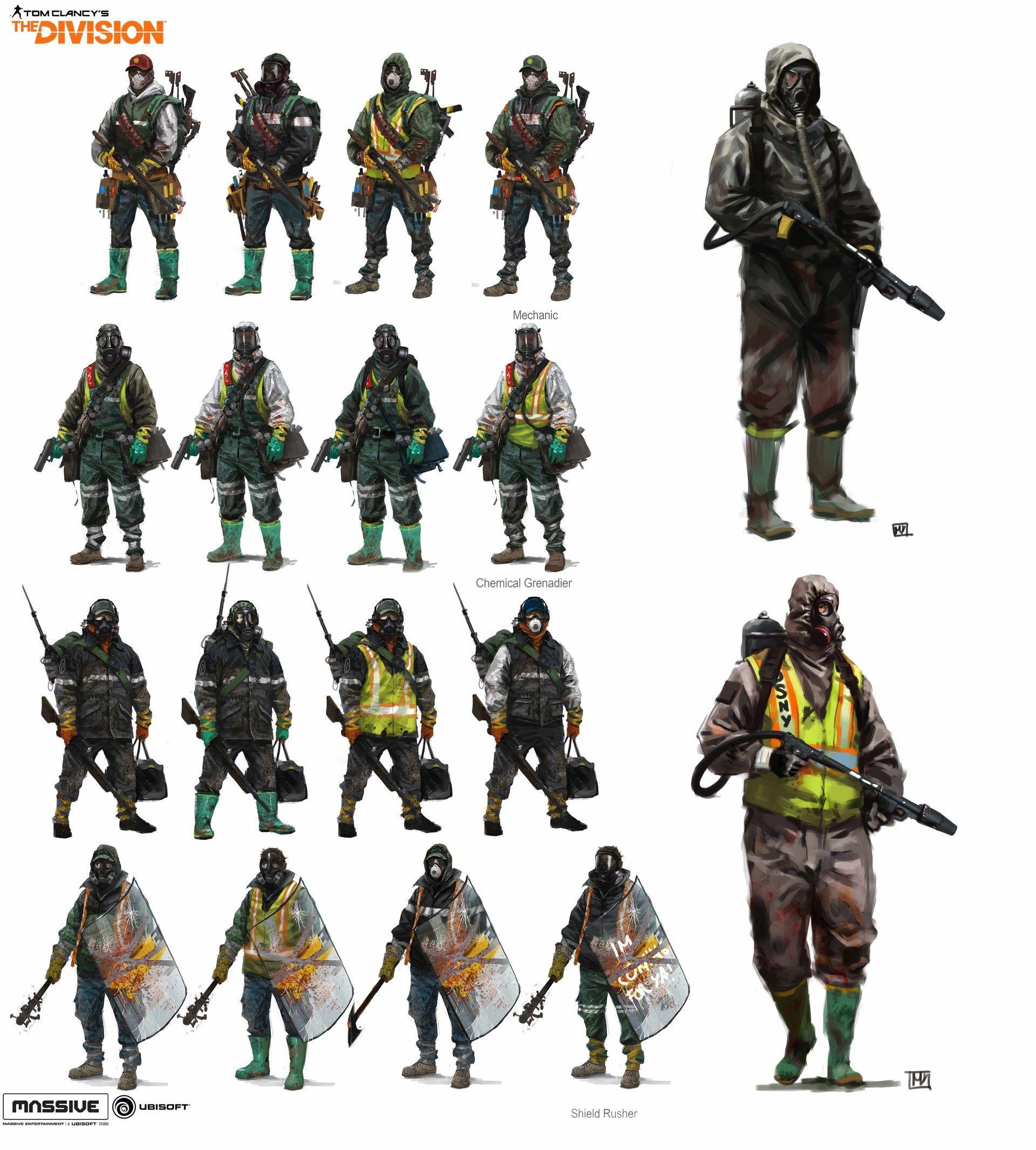 The Division Faction Logo - ArtStation - The Division: Enemy Factions Lineups concepts, Miguel ...