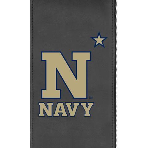 Navy Star Logo - NAVY Midshipmen N Star Logo Panel – Zipchair