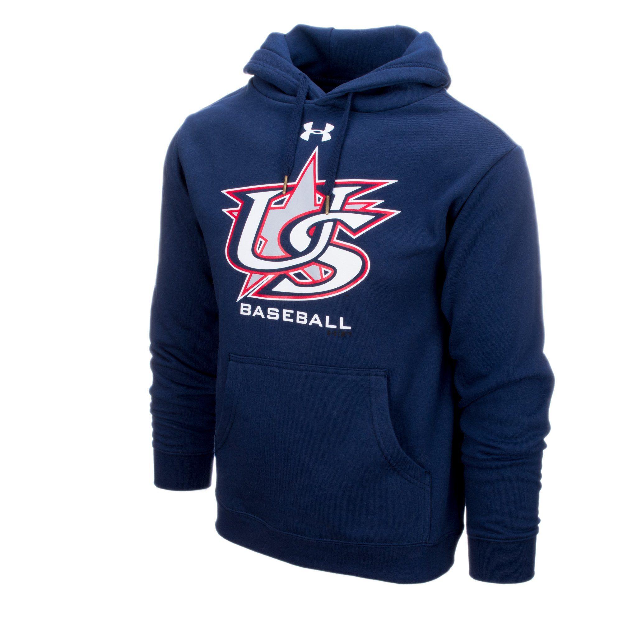 Navy Star Logo - UA Navy Star Logo Hoodie | USA Baseball Shop