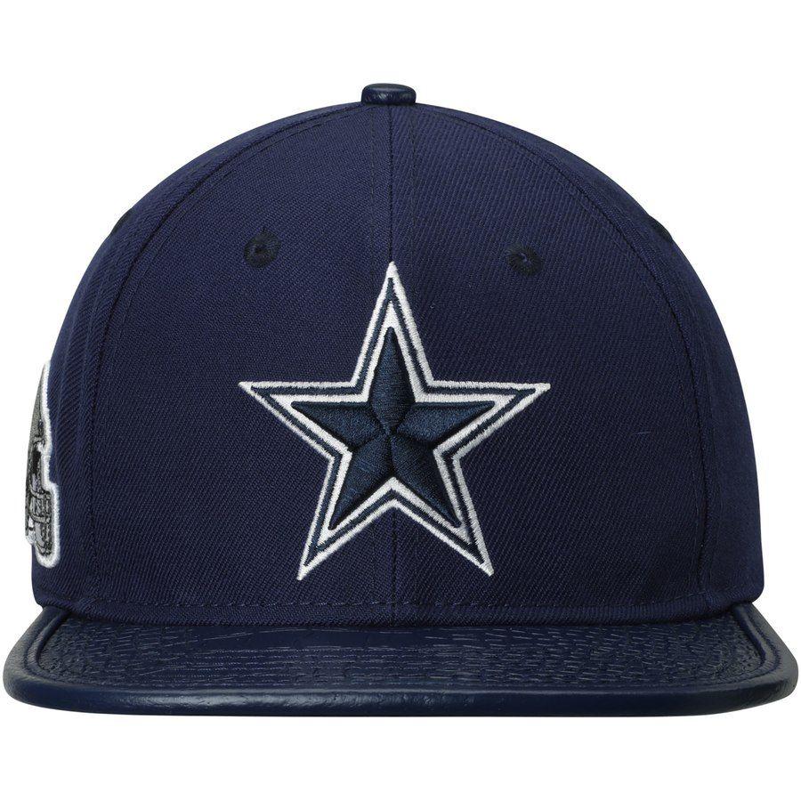 Navy Star Logo - Men's Dallas Cowboys Navy Star Logo Strapback Adjustable Hat