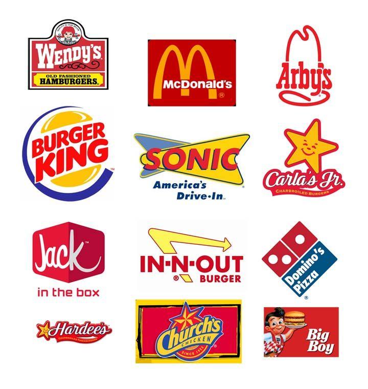 Red and Yellow Restaurant Logo - Fast Food Restaurant Logos #11408