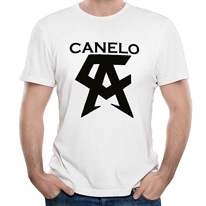Cool CA Logo - Men's Canelo Alvarez Cool CA Logo Mayweather Short Sleeve T Shirts