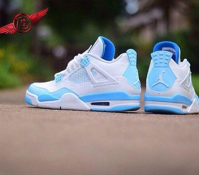 Carolina Blue Jordan Logo - Carolina Blue 4s. His Airness. Jordans, Shoes, Air jordans