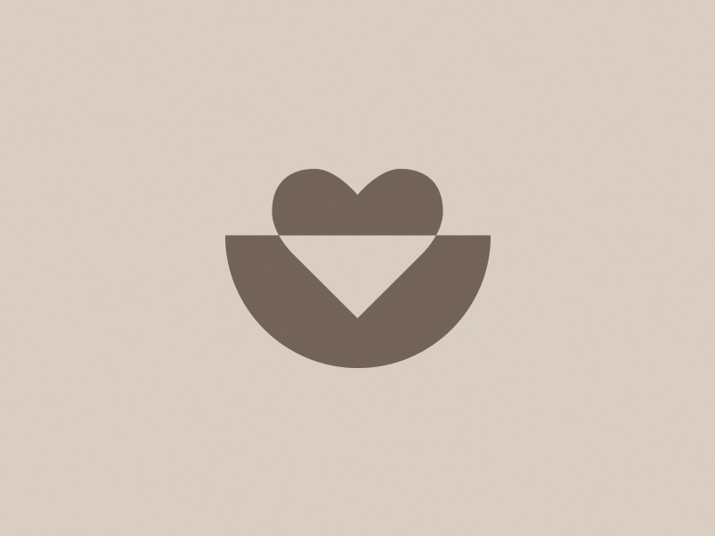 Heart Nest Logo - Love Nest Logo by Sean Farrell | Dribbble | Dribbble