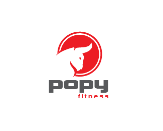Popy Logo - popy fitness Designed by popydesign | BrandCrowd