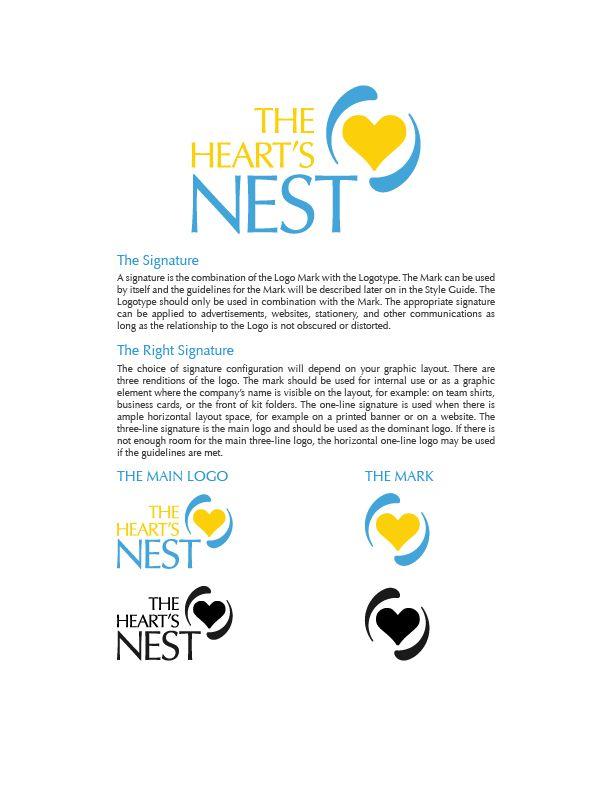 Heart Nest Logo - Heart's Nest — emily VEYLUPEK
