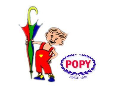 Popy Logo - Best Umbrella Brands in India umbrella making companies