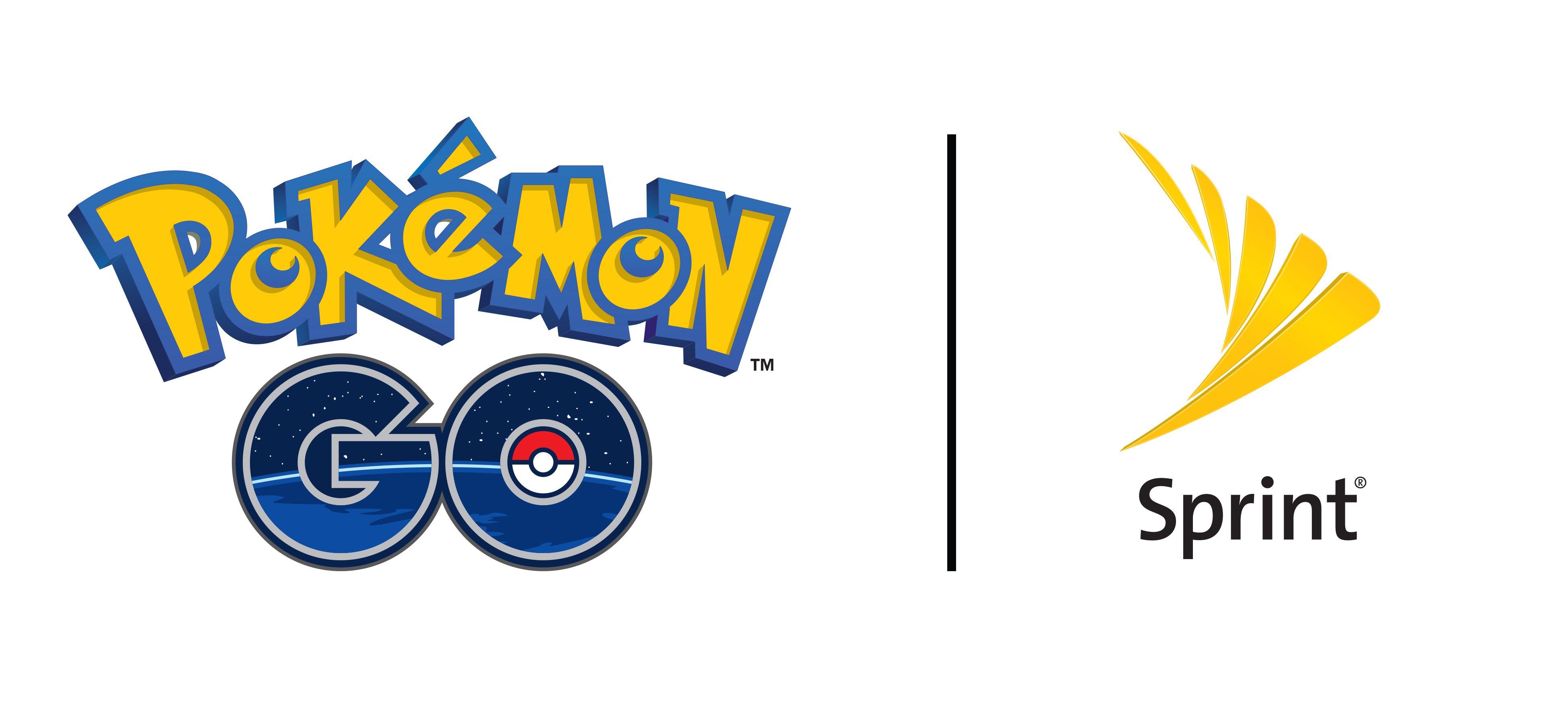 Can I Use Pokemon Go Logo - Sprint becomes exclusive US wireless partner of Pokémon GO