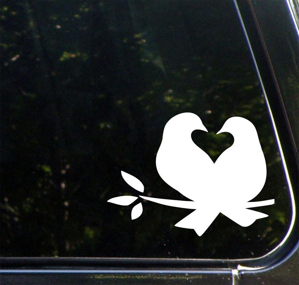 Heart Nest Logo - The Decal Store.com - by Yadda-Yadda Design Co. - CAR - Lovebirds ...
