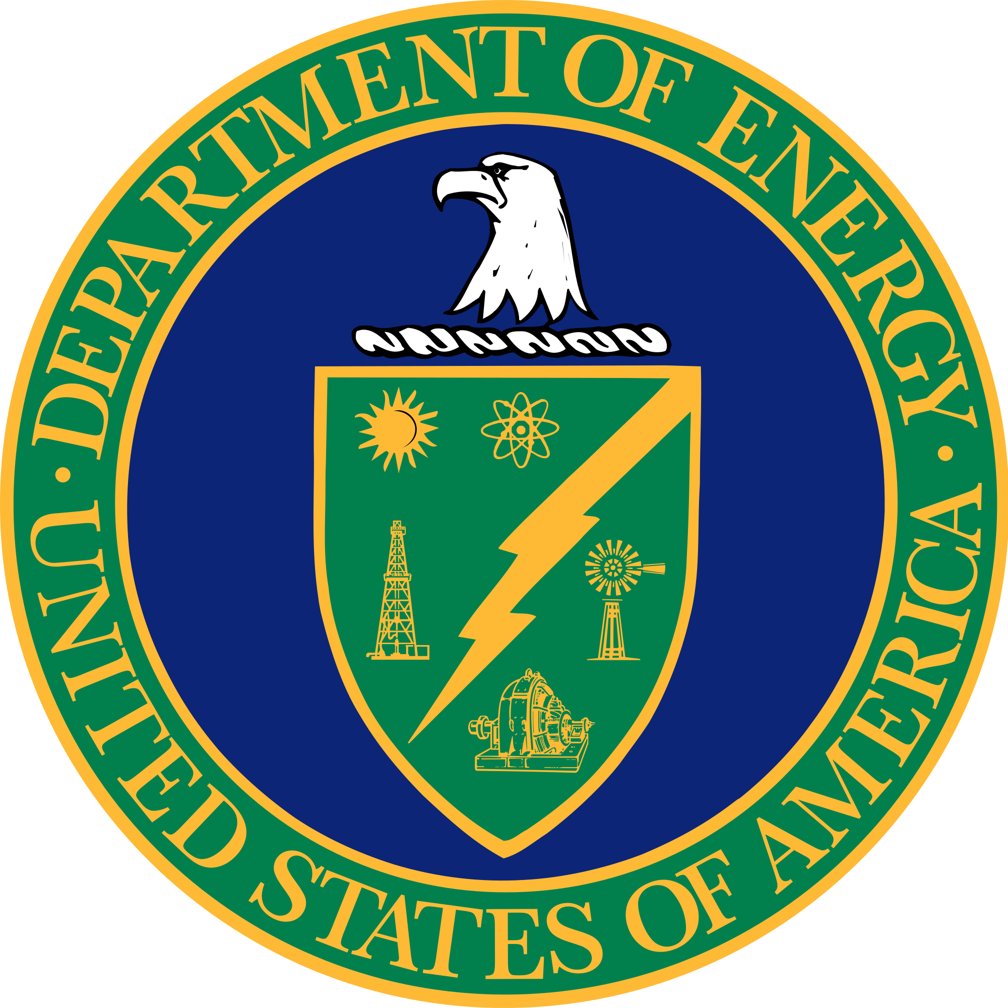 Department of Energy Logo - Seal of the United States Department of Energy.svg