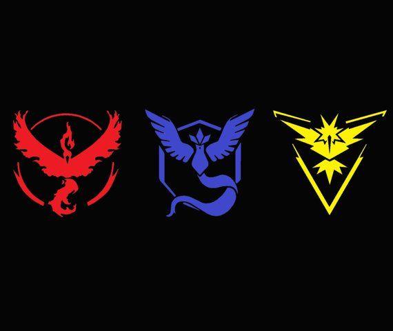 Can I Use Pokemon Go Logo - Pokemon Go team decals pokemongo team logo icon symbol | Etsy