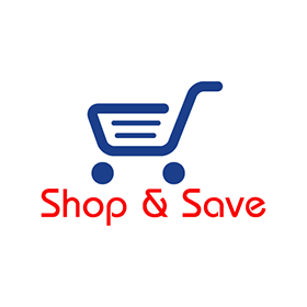 Retail Shop Logo - Shop and Save logo vector