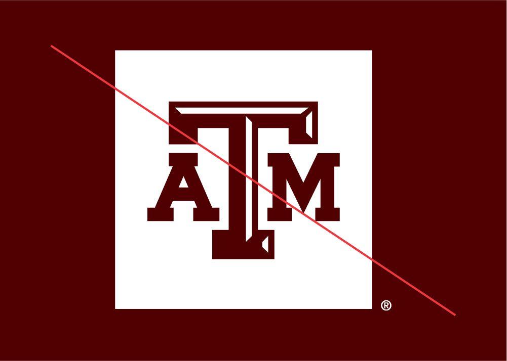 White Box with a Red a Logo - Logo Guidelines. University Brand Guide. Texas A&M University