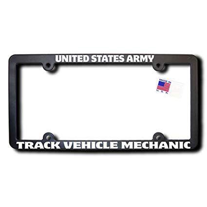 Army Mechanic Logo - Amazon.com: US Army TRACK VEHICLE MECHANIC License Frame: Automotive