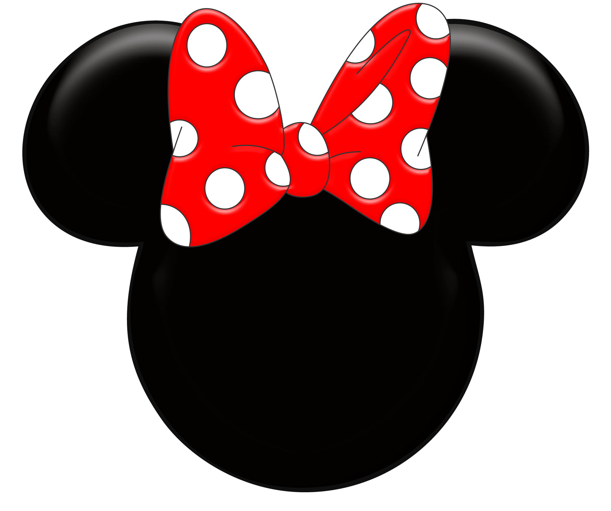 Mini Mouse Logo - Red Minnie Mouse Wallpaper Clipart Image