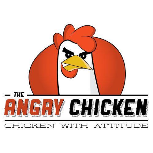 Red Bird Chicken Logo - Angry Chicken Logo — Alex Hodschayan