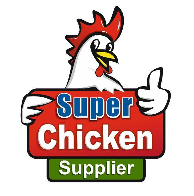 Red Bird Chicken Logo - logo Super chicken