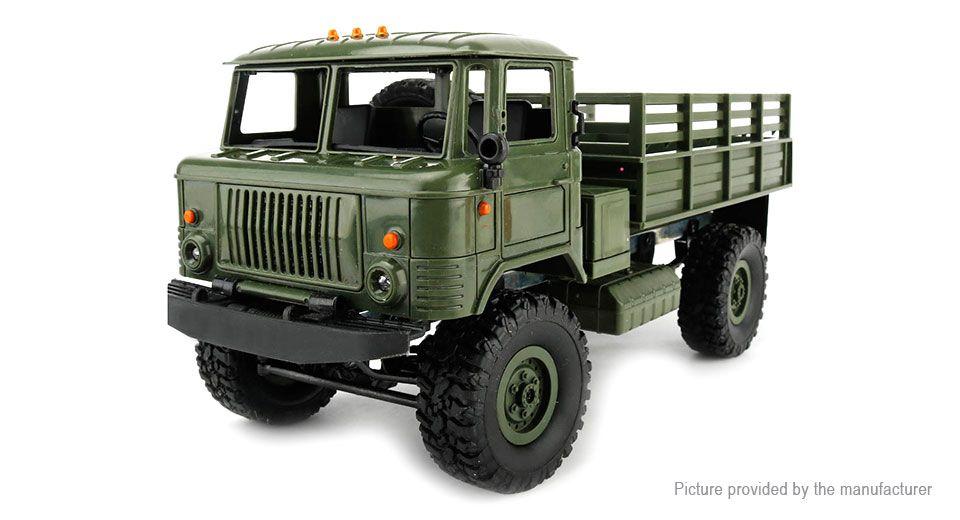 B and C Off-Road Logo - $35.95 WPL B-24 2.4GHz R/C Off-road Racing Truck DIY Kit - 1:16 ...