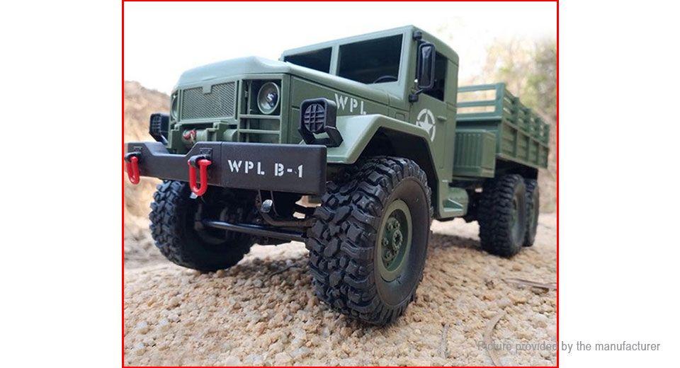 B and C Off-Road Logo - $52.35 WPL B-16 R/C Off-road Army Truck Racing Toy - 2.4GHz / 1:16 ...