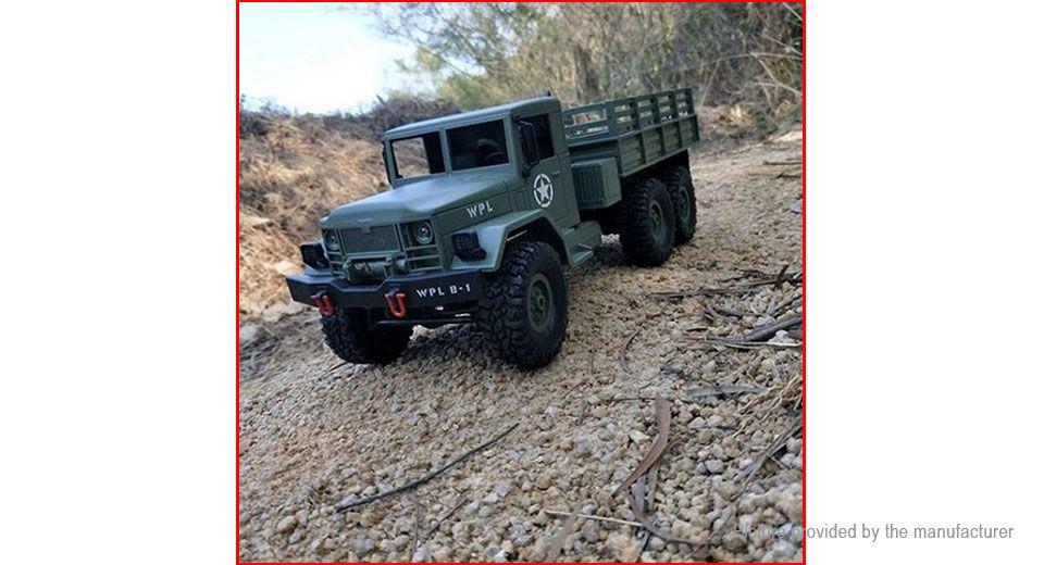 B and C Off-Road Logo - $52.35 WPL B-16 R/C Off-road Army Truck Racing Toy - 2.4GHz / 1:16 ...