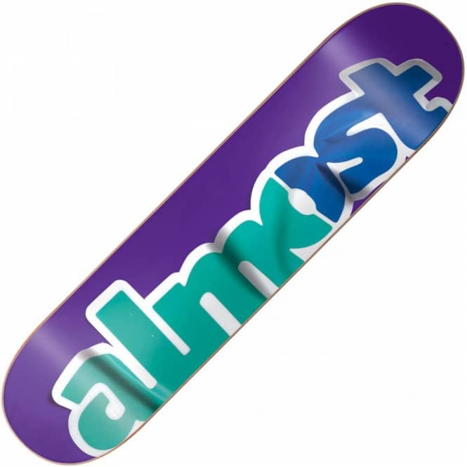 Almost Skateboard Logo - Almost Skateboards Almost Sticker Logo Skateboard Deck 7.5 ...
