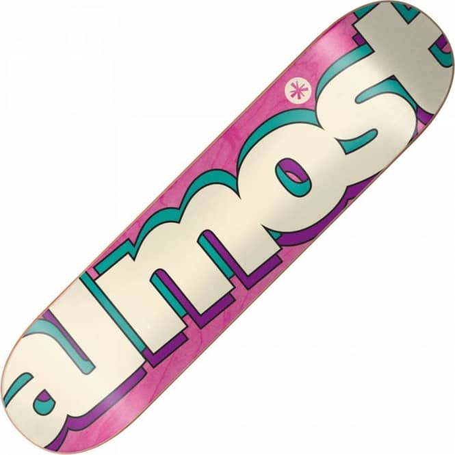 Almost Skate Logo - Almost Skateboards Almost Tuff Times Tilt Logo Deck 7.6 ...