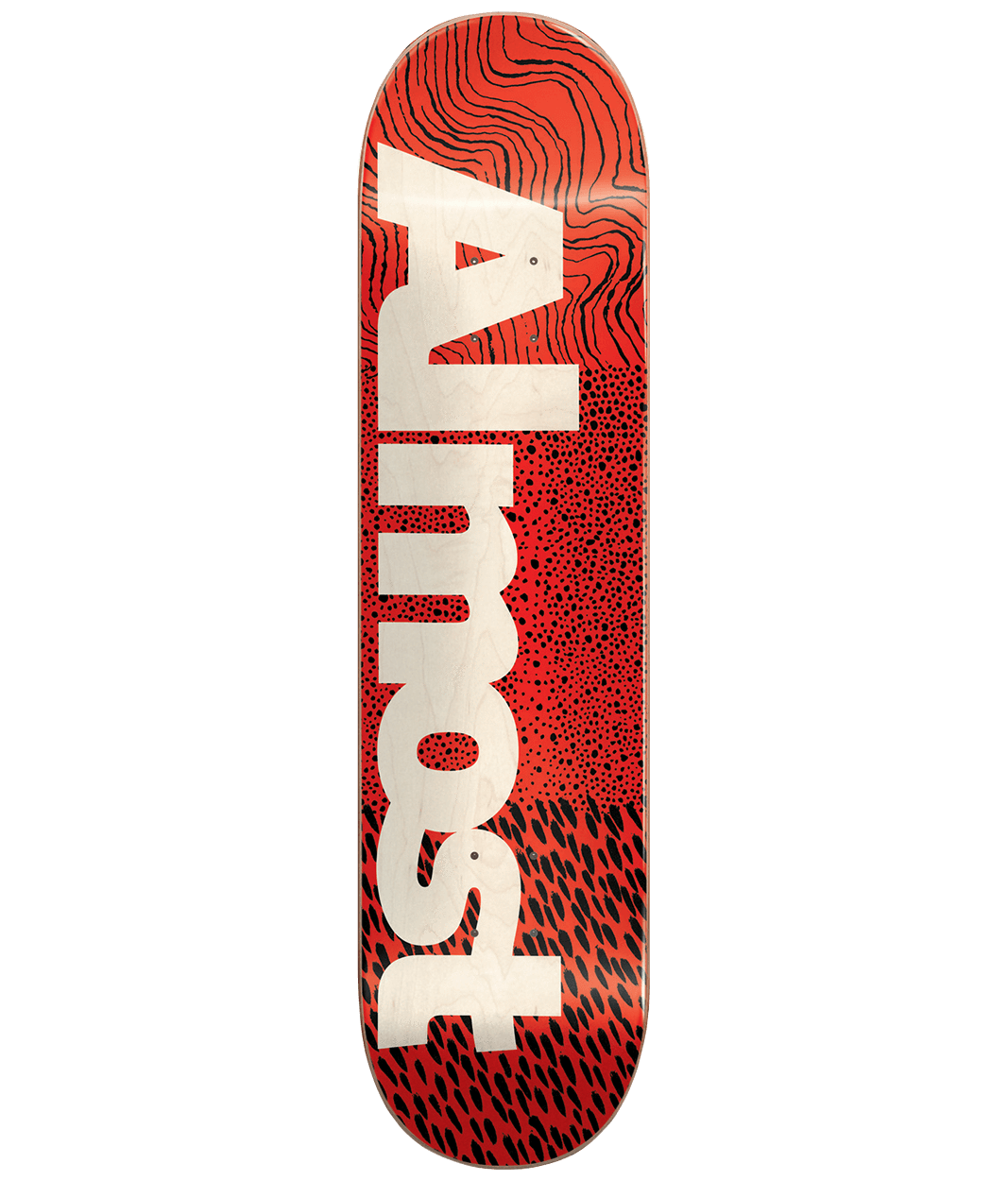 Almost Skate Logo - Almost - Logo Red 8.0 | Skateboard Decks - Xii Skate