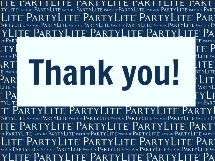 PartyLite Logo - Thank you - Partylite Blue 2017 LOGO | Partylite!! | Candles, Candle ...