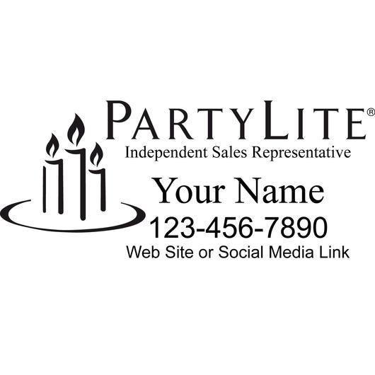 PartyLite Logo - PartyLite 2 Custom Business Vinyl Decal – Bad Fish Custom