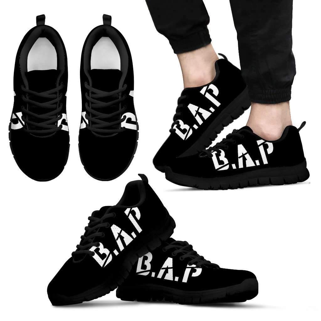 Bap Logo - B.A.P Logo Sneakers