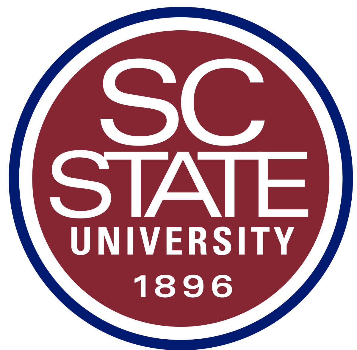 Red and Black College Logo - South Carolina State University