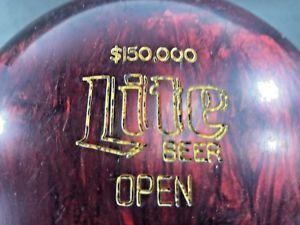 White Dot with Red Ball Logo - Columbia 300 ~ White Dot 15 lb Red MILLER LITE BEER CHAMPIONSHIP ...