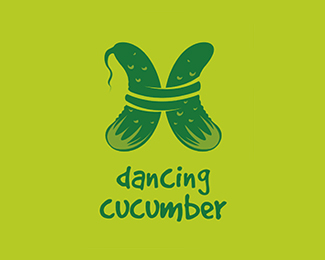 Cucumber Logo - Logopond - Logo, Brand & Identity Inspiration (Dancing Cucumber)
