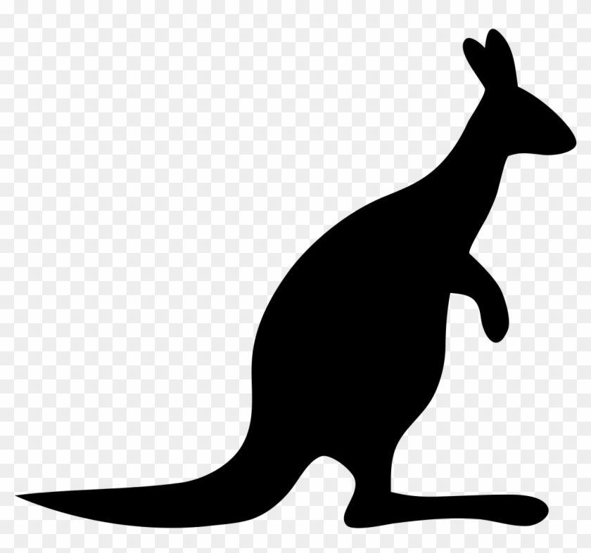 Australia Kangaroo Clip Art Logo - Kangaroo Clipart Black And White Free Images 3 Wikiclipart ...