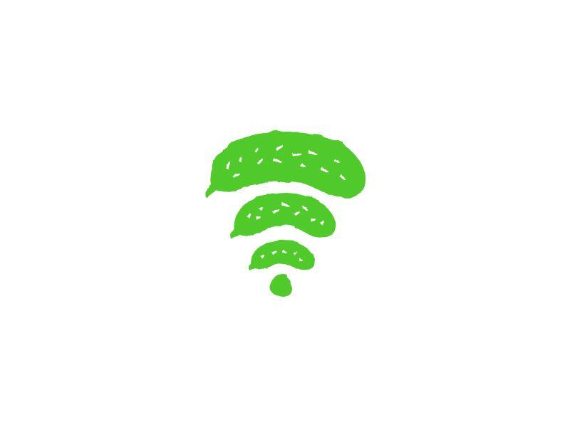 Cucumber Logo - Cucumber Wifi by Sean Farrell | Dribbble | Dribbble