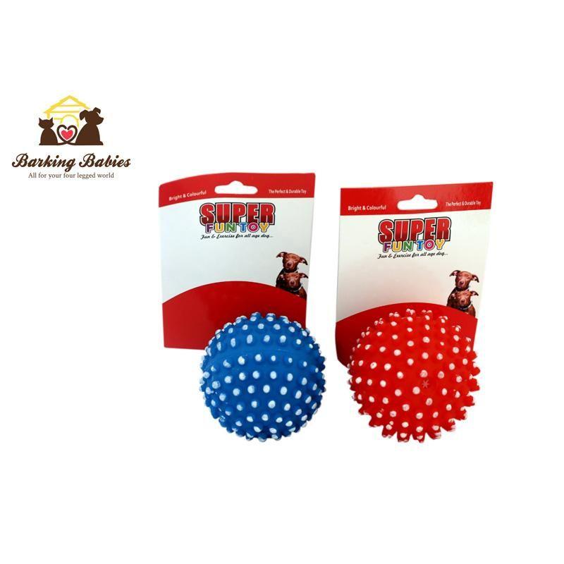 White Dot with Red Ball Logo - White Spot ball – Barking Babies Store