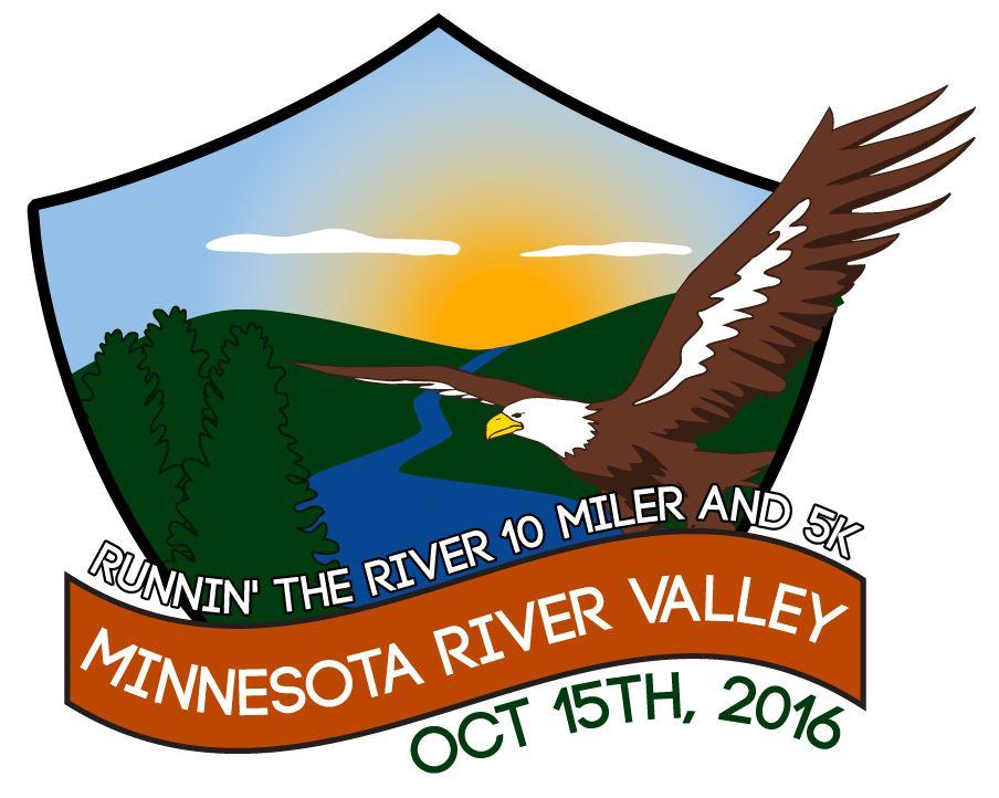 River Bird Logo - MN River Run Logo - Visit Shakopee