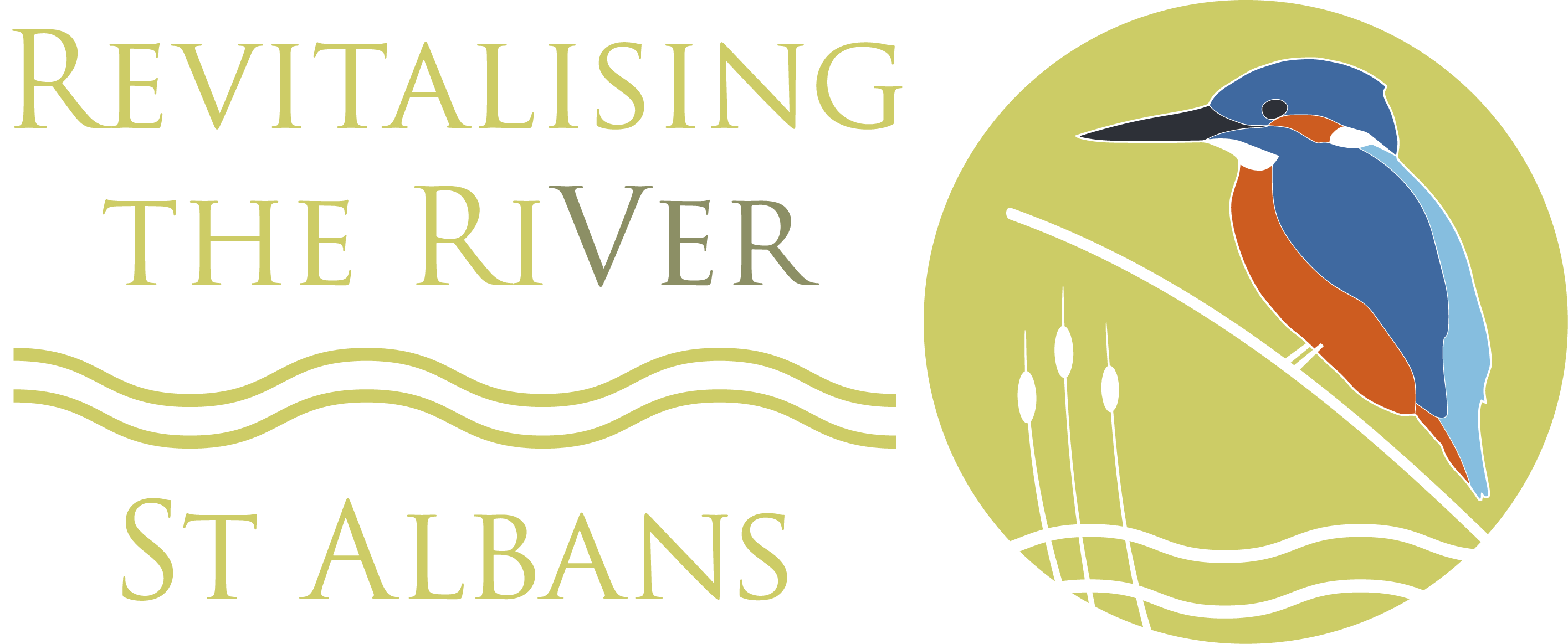 River Bird Logo - St Albans City & District Council - River Ver and Verulamium Park ...