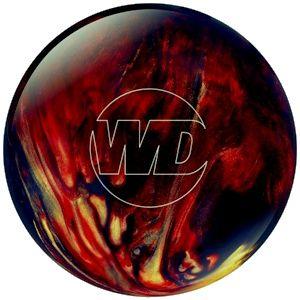 White Dot with Red Ball Logo - Columbia White Dot Scarlet Gold Black Tenpin Bowling Ball UK