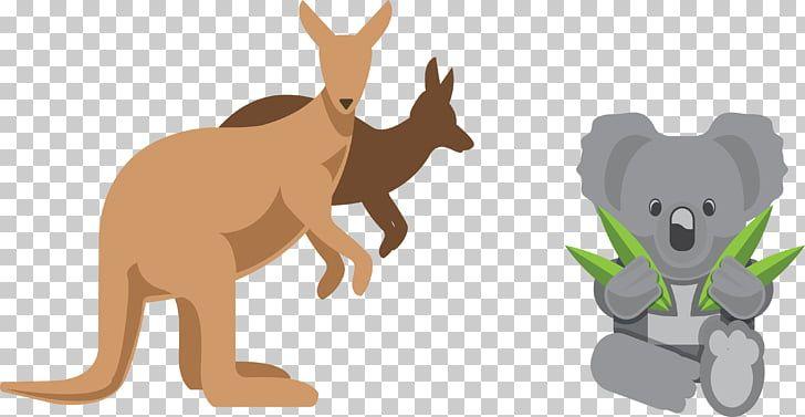 Australia Kangaroo Clip Art Logo - Australia Euclidean Icon design Icon, Australian Kangaroo Koala PNG ...